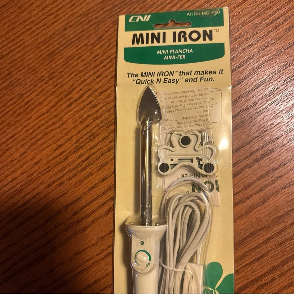 Clover CNI Mini Iron Art No. MCI-900 Crafting Sewing Quilting - Picture 3 of 7
